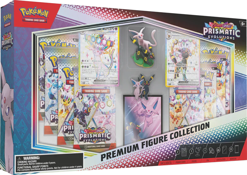 Pokemon TCG Prismatic Evolution Premium Figure Collection