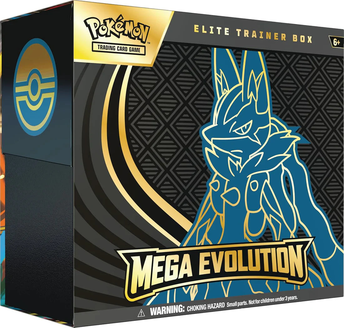 Pokemon TCG Mega Evolution Lucario Elite Trainer Box