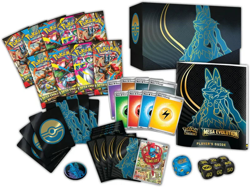 Pokemon TCG Mega Evolution Lucario Elite Trainer Box